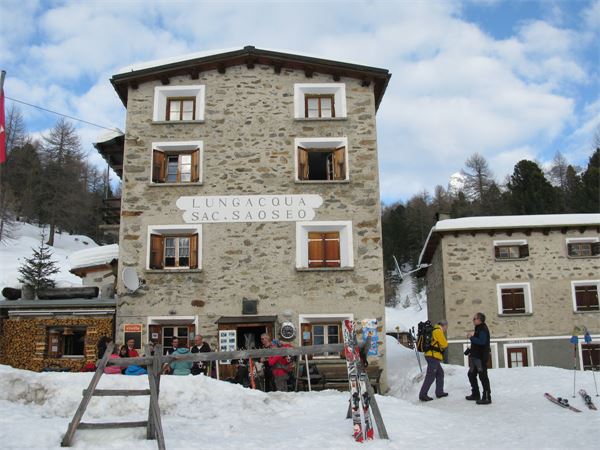 Ciaspolata Notturna Rif. Saoseo (CH)