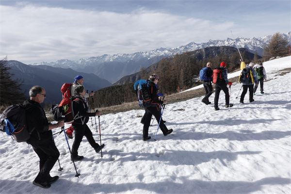 Rifugio Arp (AO) con Cai Cusano M.