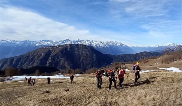 Rifugio Arp (AO) con Cai Cusano M.