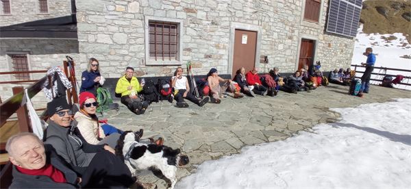 Rifugio Arp (AO) con Cai Cusano M.