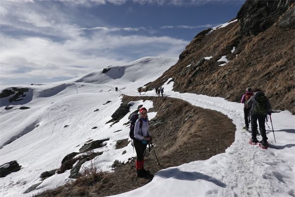 Rifugio Arp (AO) con Cai Cusano M.