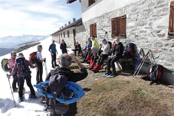 Rifugio Arp (AO) con Cai Cusano M.