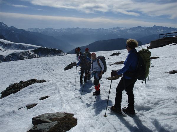 Rifugio Arp (AO) con Cai Cusano M.