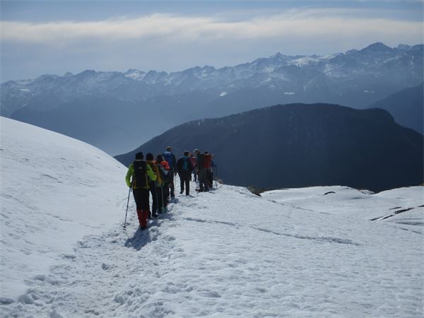 Rifugio Arp (AO) con Cai Cusano M.