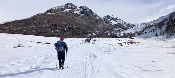 Con le ciaspole in Val Malenco (SO)