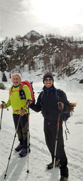 Con le ciaspole in Val Malenco (SO)