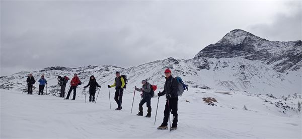 Con le ciaspole in Val Malenco (SO)
