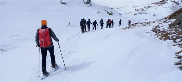 Con le ciaspole in Val Malenco (SO)