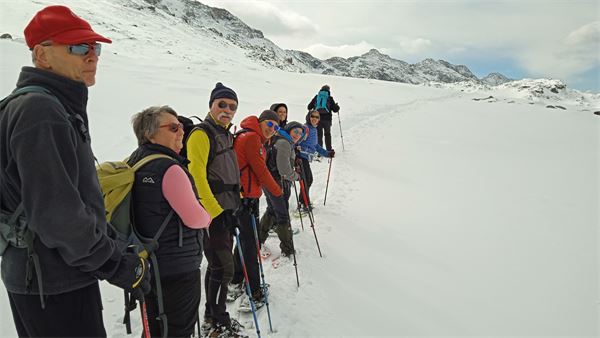 Con le ciaspole in Val Malenco (SO)