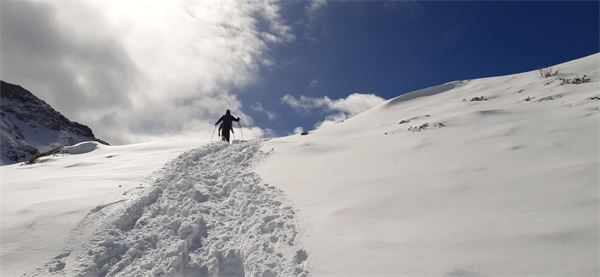 Con le ciaspole in Val Malenco (SO)