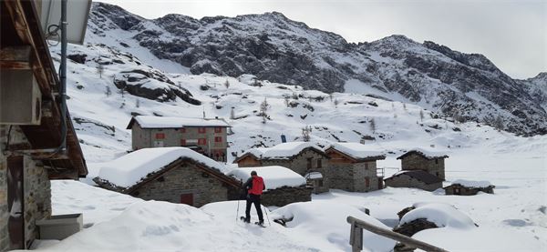 Con le ciaspole in Val Malenco (SO)