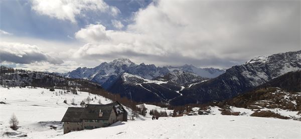 Con le ciaspole in Val Malenco (SO)