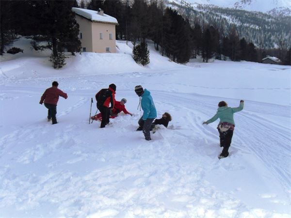 Ciaspolata Notturna Rif. Saoseo (CH)