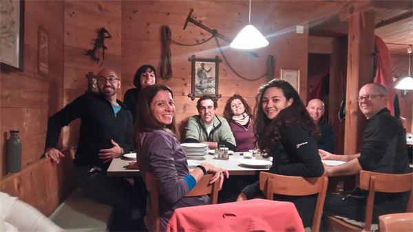 Ciaspolata Notturna Rif. Saoseo (CH)