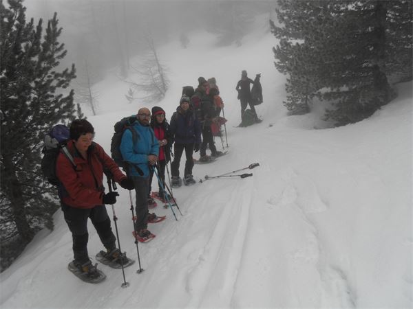 Ciaspolata Notturna Rif. Saoseo (CH)