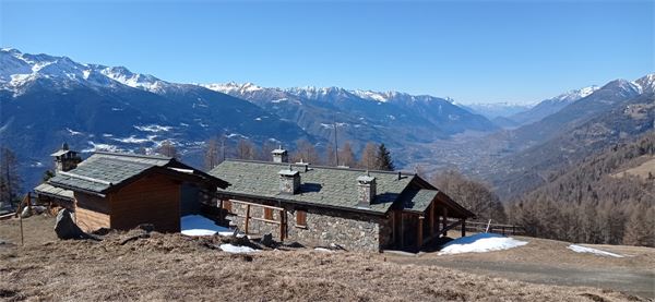Con le ciaspole intorno a Teglio (SO)