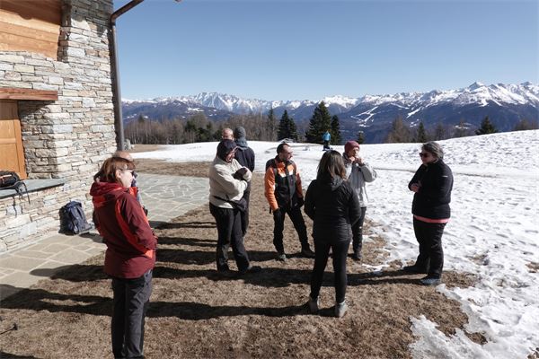 Con le ciaspole intorno a Teglio (SO)
