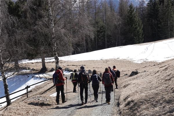 Con le ciaspole intorno a Teglio (SO)