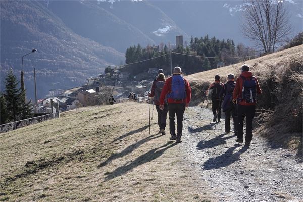 Con le ciaspole intorno a Teglio (SO)