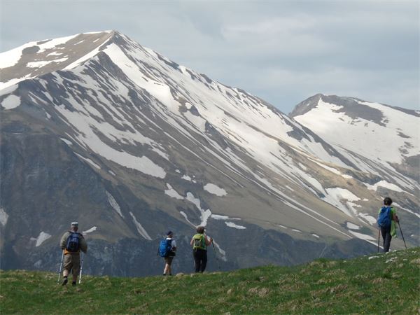 Sui monti dei paesi terremotati di Marche e Umbria