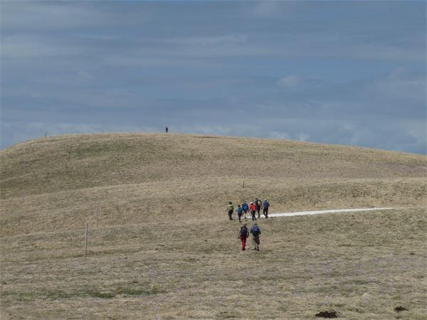 Sui monti dei paesi terremotati di Marche e Umbria