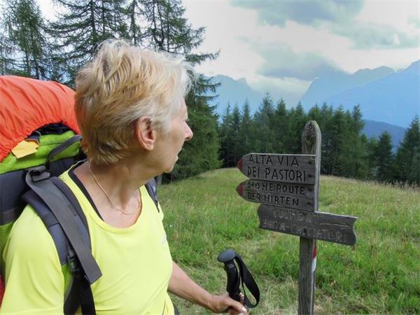 TREKKING ALTA VIA DEI PASTORI - DOLOMITI