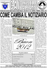 Copertina 1° trimestre 2012